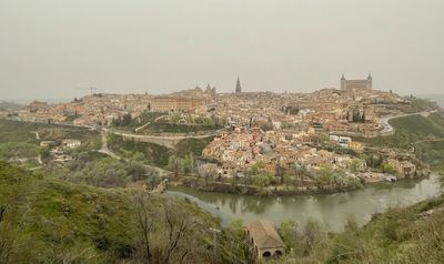 El polvo sahariano se apodera de Talavera, Illescas y Toledo