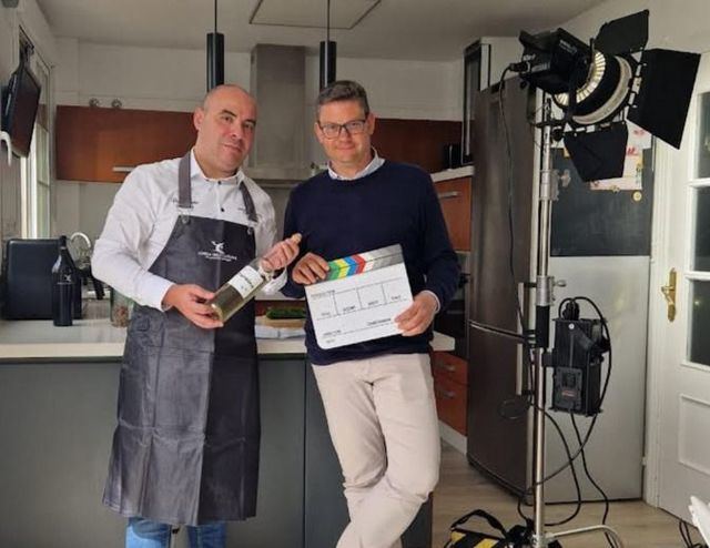 El cocinero David Gibello protagonista del cortometraje 'El despertar de Pardiana'