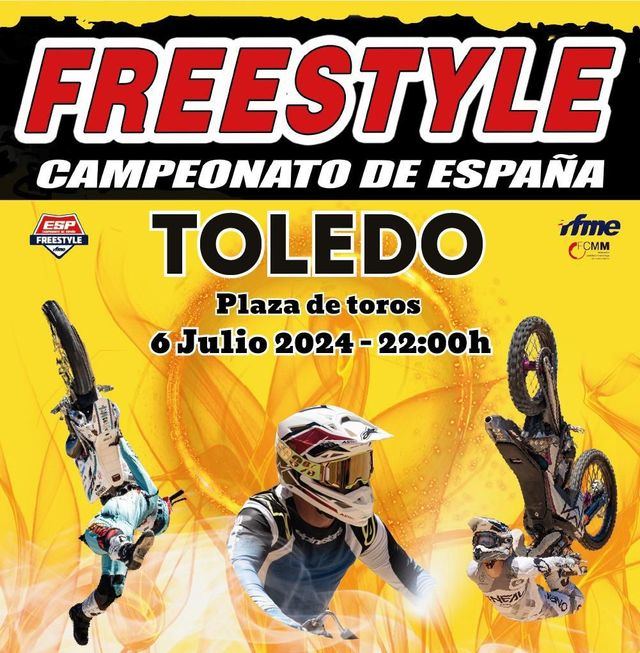 Toledo acogerá el campeonato de España Freestyle de Motocross