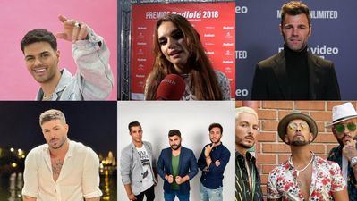 Abraham Mateo, Rasel y Melody en las Ferias de San Isidro de Talavera