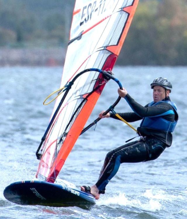 El talaverano Alfonso Tertre, subcampeón de España Master de Slalom-Windsurf