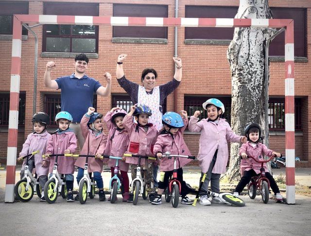 Comienza “Bicicletas sin pedales” en los colegios de Talavera y Comarca