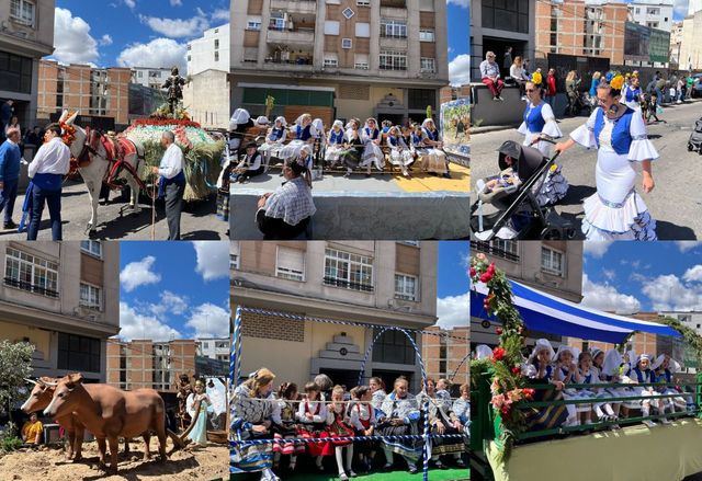 Las mejores fotos del desfile de San Isidro en Talavera: carrozas, trajes...