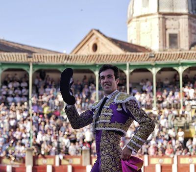 Tomás Rufo destaca en Talavera por su valentía ante los toros de Alcurrucén