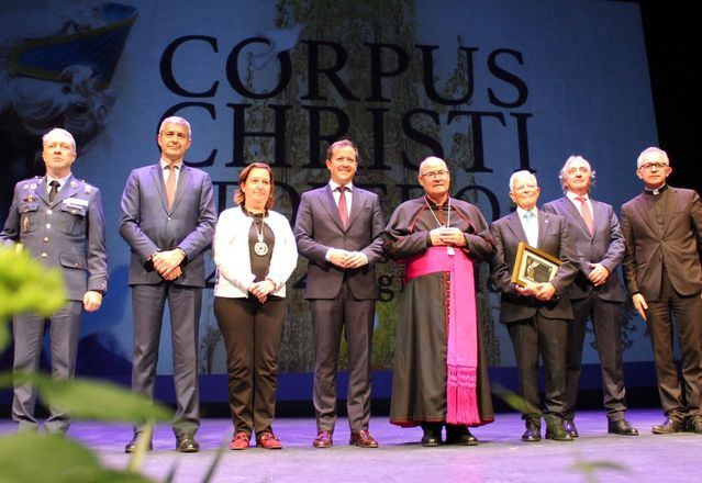 Arranca el Corpus de Toledo con el pregón, la Tarasca de Honor y el mensaje del alcalde