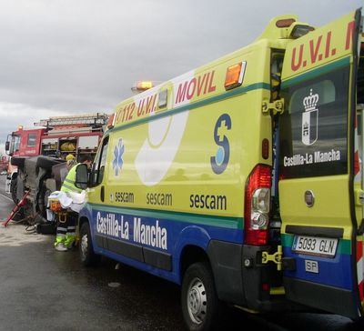 Trágico accidente en un pueblo de Toledo: tres heridos, uno menor