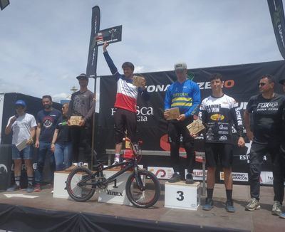 El talaverano Ángel Heras logra un segundo puesto en la tercera Copa de España de Pump Track