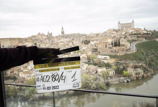 Rodaje de 'Que nadie duerma' en Toledo. - JCCM - Archivo