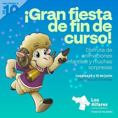 Los Alfares celebra una gran fiesta de fin de curso los días 14 y 15 de junio