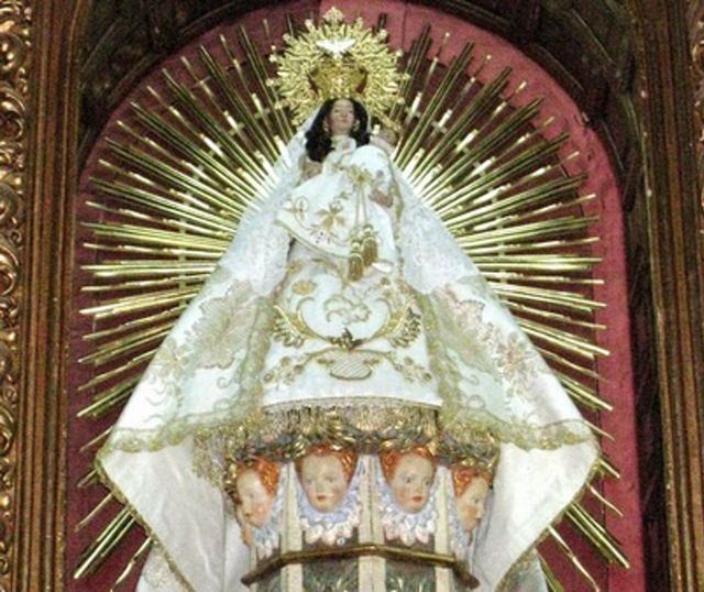 Imagen de la Virgen de las Virtudes, patrona de Santa Cruz de Mudela. - TURISMO CASTILLA-LA MANCHA