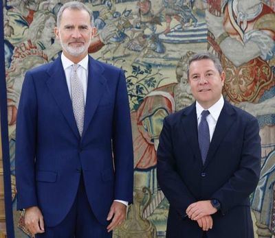 García-Page felicita a Felipe VI por sus 10 años como rey: "Gracias por tu interés y apoyo a nuestra región"