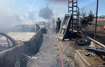 Incendio en El Casar de Escalona: más de 30 medios trabajan en su extinción