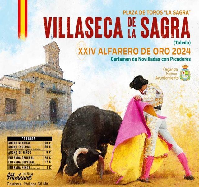 Conoce el cartel del ‘XXIV Certamen de Novilladas Alfarero de Oro Feria 2024’