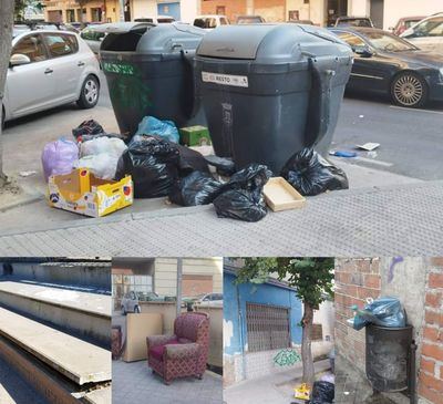 La suciedad de Talavera en imágenes: malestar por el "abandono" de la ciudad