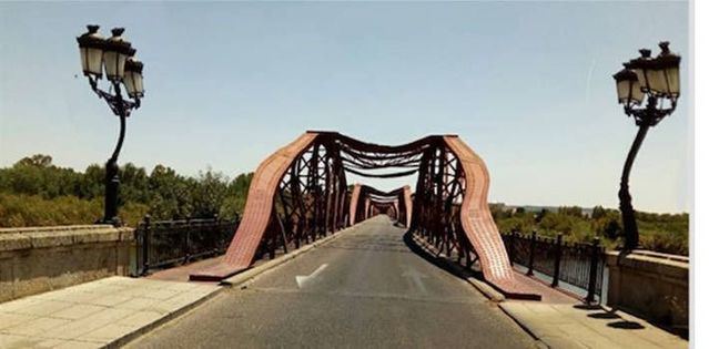 Puente de Talavera (montaje) /.Imagen de internet 