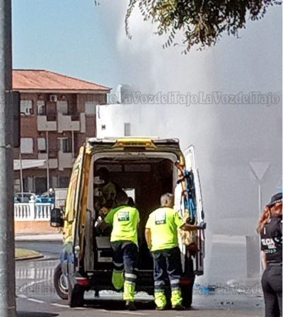 Herido un trabajador de 43 años tras la rotura de una tubería en Toledo