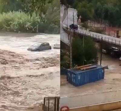 (Vídeo) Una impresionante riada sorprende a este pueblo de Castilla-La Mancha