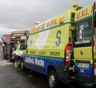 Un fallecido en un trágico accidente en un pueblo de Toledo