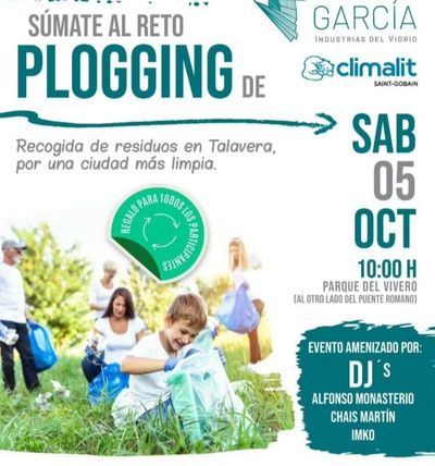 Súmate este sábado al nuevo reto de ‘plogging’ en Talavera