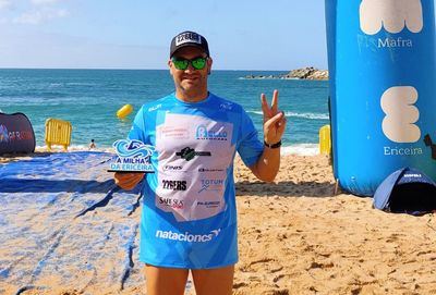 El talaverano Rubén Gutiérrez, subcampeón absoluto de la Media Milla de Ericeira