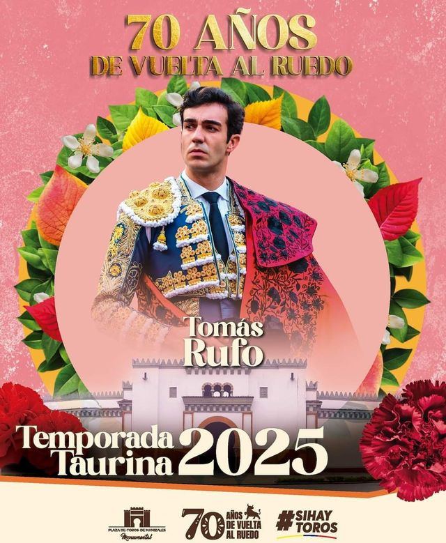 Tomás Rufo regresará a la Feria de Manizales y promete un espectáculo inolvidable