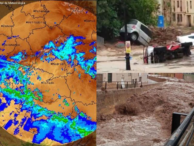 Alerta en Talavera, Toledo, Cuenca, Albacete... por la DANA ¡Lluvias extremas!