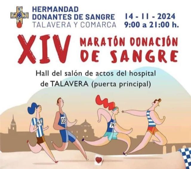 XIV Maratón de Donación de Sangre: Conviértete en un héroe este jueves