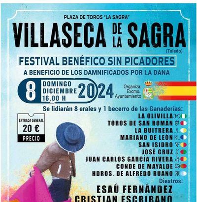 Ya puedes comprar tu entrada para el Festival Benéfico a favor de los afectados por la DANA