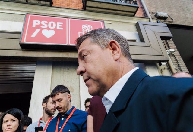 García-Page aconseja a la dirección del PSOE evitar los ataques a jueces y no ocupar el papel de 'víctima'