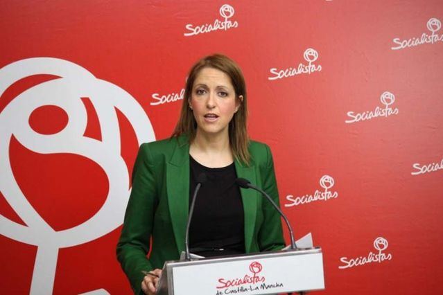 Cristina Maestre, portavoz del PSOE en Castilla-La Mancha.