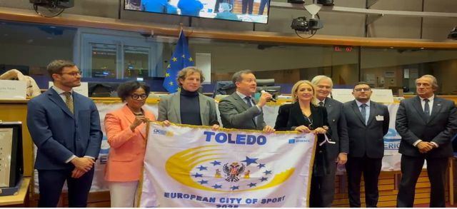 Toledo recibe el reconocimiento como 'Ciudad Europea del Deporte'