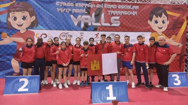 Diego González, bronce por equipos en el Campeonato de España en Edad Escolar