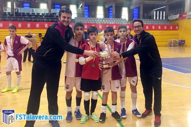 La cantera del Soliss FS Talavera tuvo parte destacada en el Nacional Infantil de El Ejido