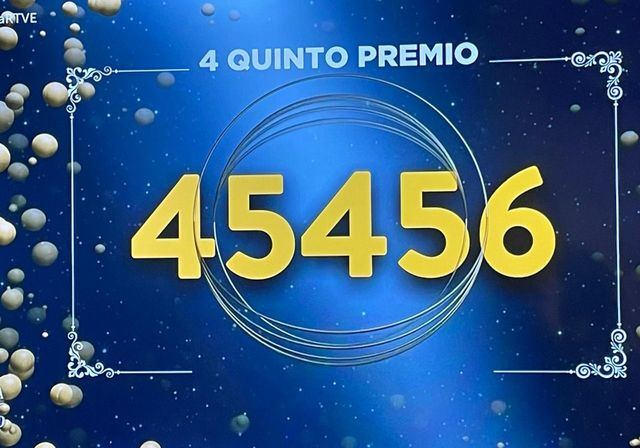 ¡Otro quinto premio: 45.456! 