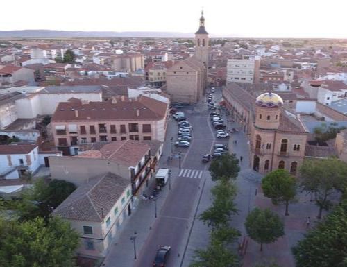 Vista aérea de Mora