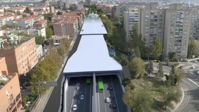 Proyecto del soterramiento de la.A5 / Ayuntamiento de Madrid 