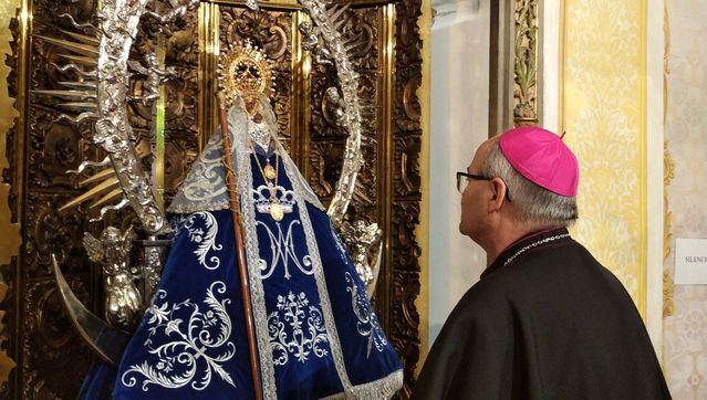 Así ha sido la visita del arzobispo de Toledo a la Basílica del Prado de Talavera