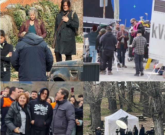 ‘The Walking Dead’ se graba en un pueblo de Ávila muy conocido por los talaveranos