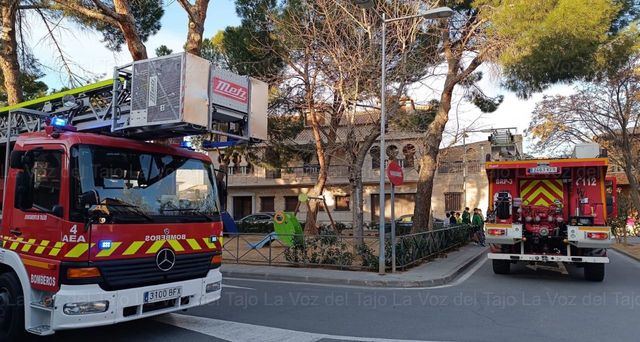 Enorme susto en este barrio de Toledo por un posible incendio