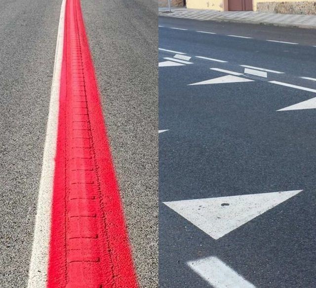 Estas señales son nuevas y salvan vidas: dientes de dragón y línea roja