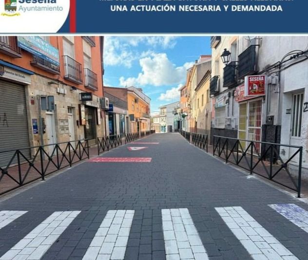 Seseña 'mejora' la Plaza Bayona y calles aledañas 