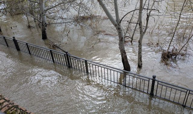 Río Tajo a su paso por Talavera 