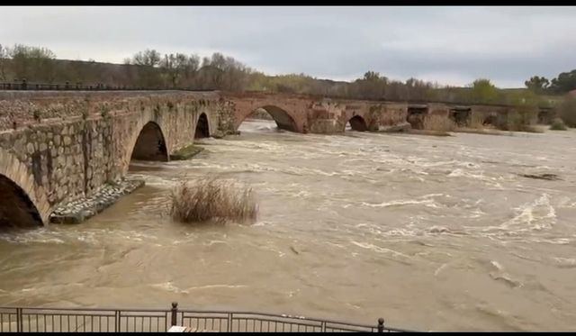 Río Tajo a su paso por Talavera  