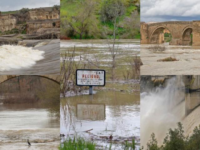 Impactantes imágenes de El Puente del Arzobispo y la presa de Azután