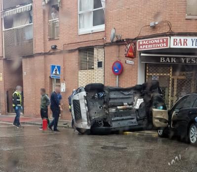 SUCESOS | Espectacular accidente de tráfico en Talavera (VIDEO)