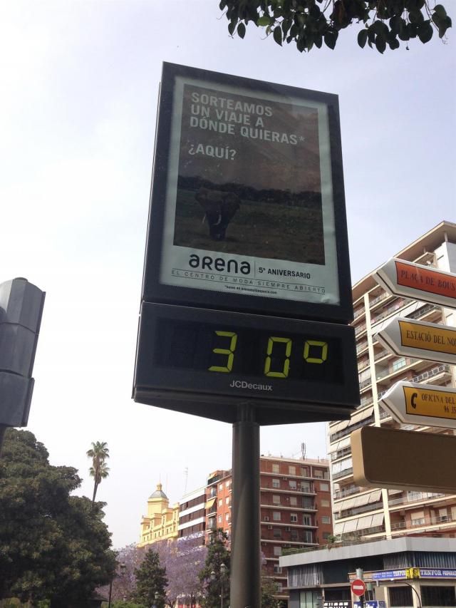 Temperaturas inusuales nos esperan hasta el martes