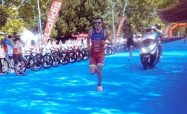 Fernando Alarza, nuevo campeón de España de Triatlon