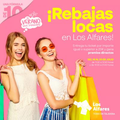 Llegan las ‘Rebajas Locas’ al centro comercial Los Alfares