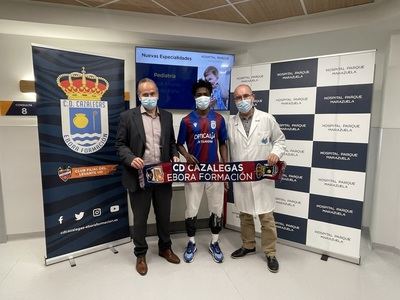 CD Cazalegas elige al Hospital Parque Marazuela para asegurar la salud de sus jugadores