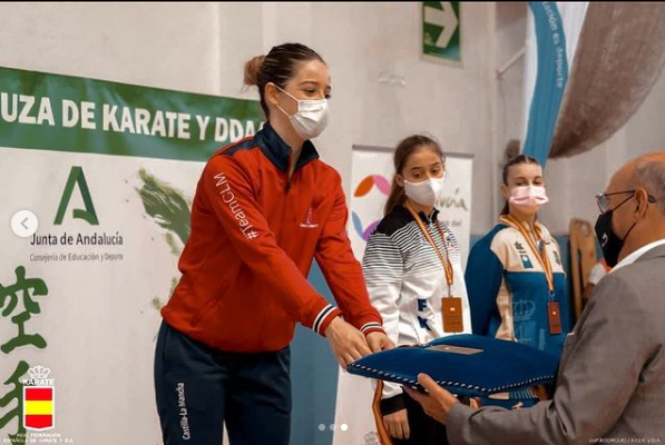 KARATE | Andrea García Jerez, la lagarterana campeona de España Sub21